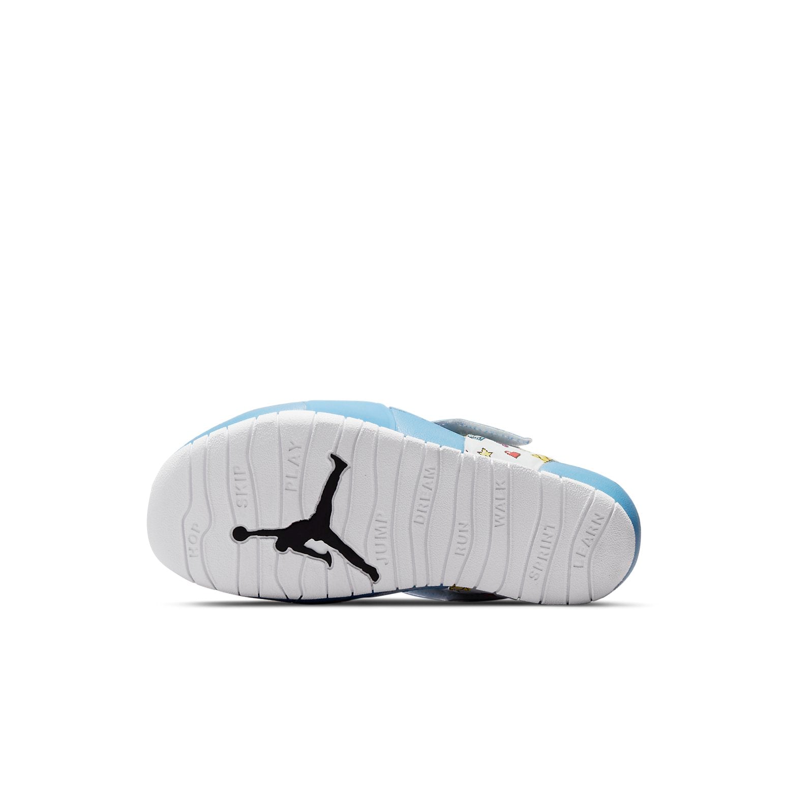 (PS) Air Jordan Flare 'University Blue Poison Lemon Yellow White' DM8973-417