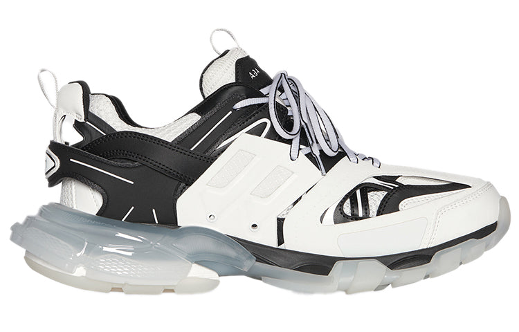(WMNS) Balenciaga Track Sneaker 'Clear Sole - White Black' 647741W3BZ29010