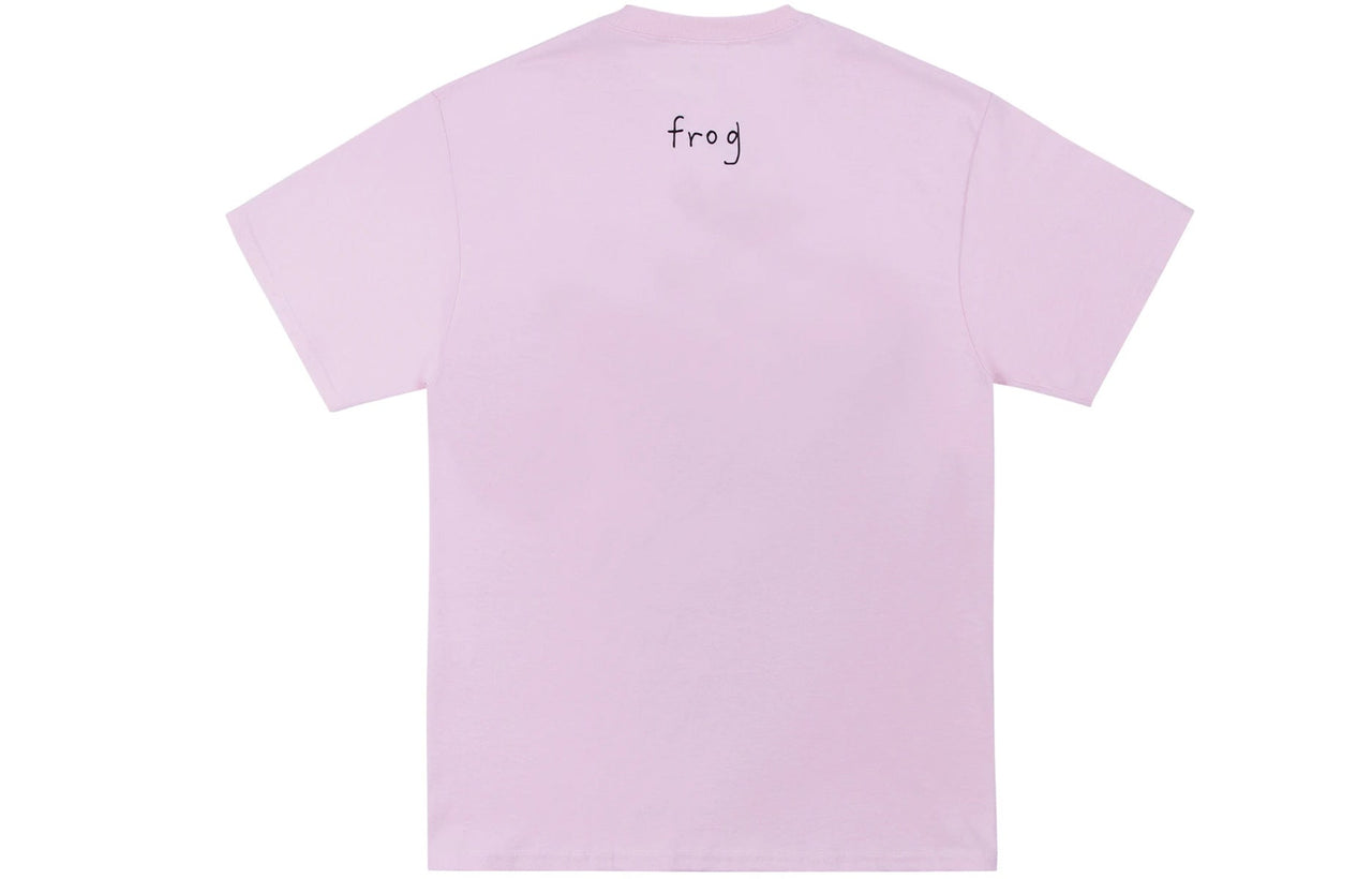 NOAH x Frog Core Logo Tee Printing Short Sleeve Unisex Pink T20SS20PPK