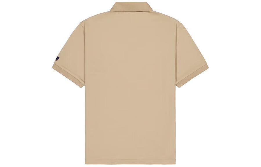 New Balance Small NBSC Polo Shirt Asia Sizing 'Tan' NFE22011-DB