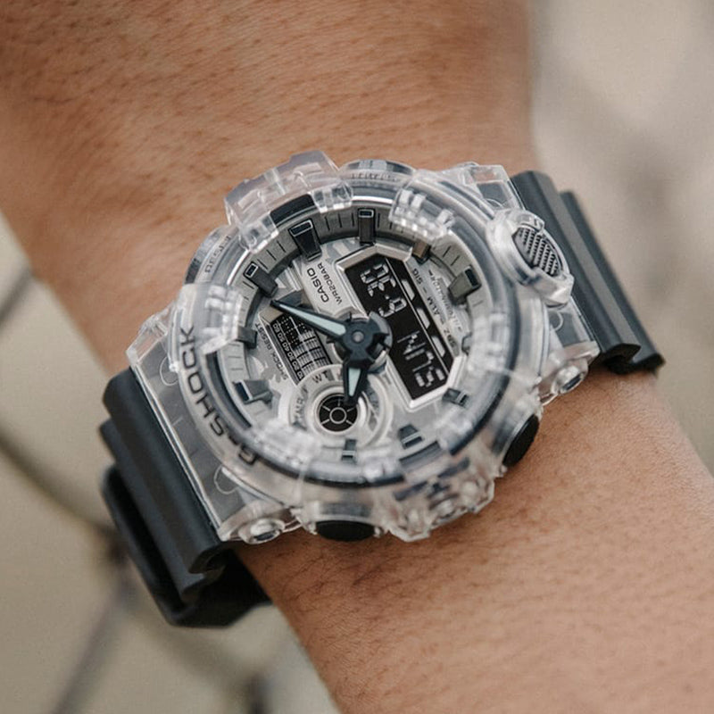 CASIO G-Shock Analog-Digital 'Transparent Black' GA-700SKC-1APR