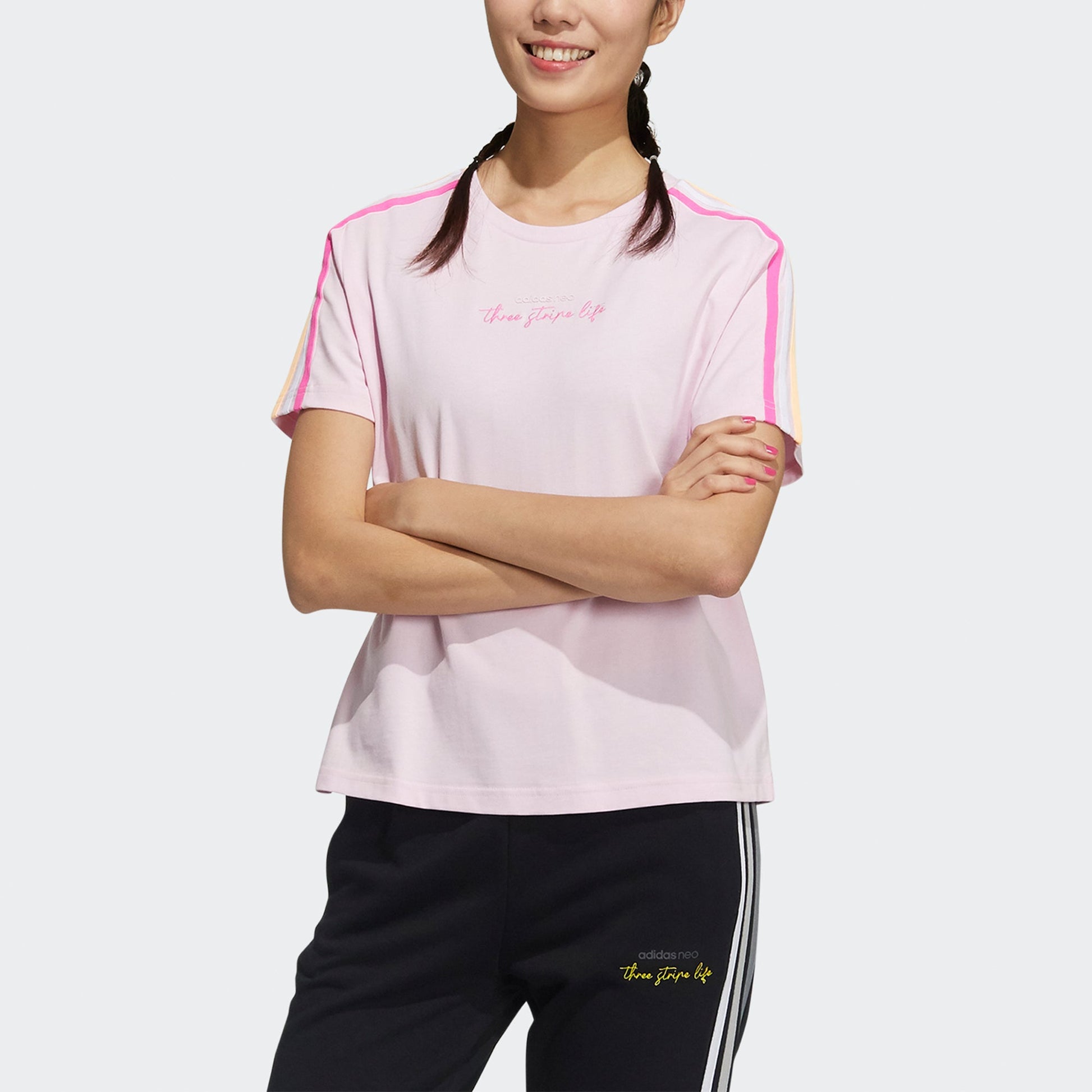 (WMNS) adidas neo Sport T-shirt 'Pink' GP5530
