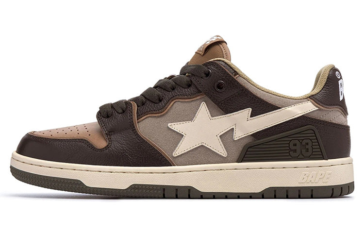 A BATHING APE Sk8 Sta 'Brown Khaki' 1I70-291-003-RB