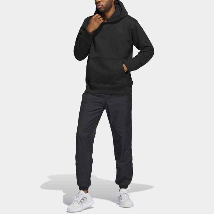 adidas Solid Color Bundle Feet Athletic Pants Men's Black HR8674