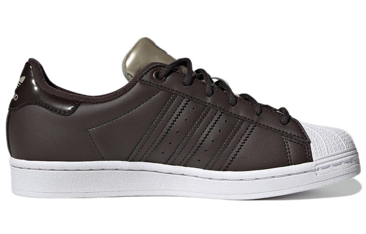 (WMNS) adidas Superstar 'Night Brown Gold' GX4360