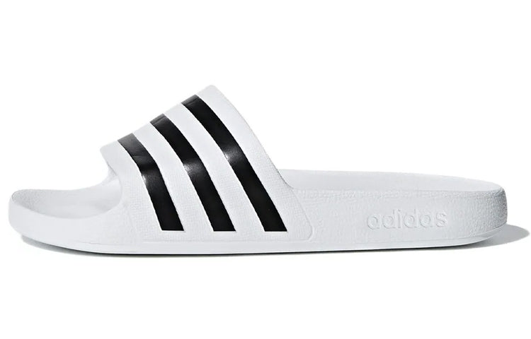 adidas Adilette Aqua 'White Black' EX0197