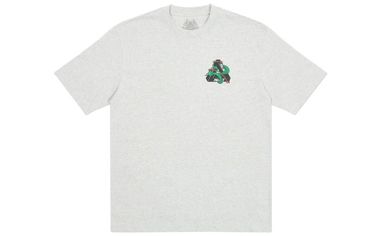 PALACE Hesh Mit Fresh Logo Short Sleeve Unisex Gray PAL-FW20-03