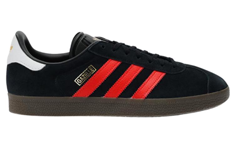 adidas Gazelle 'Black Red Gum' HQ6386