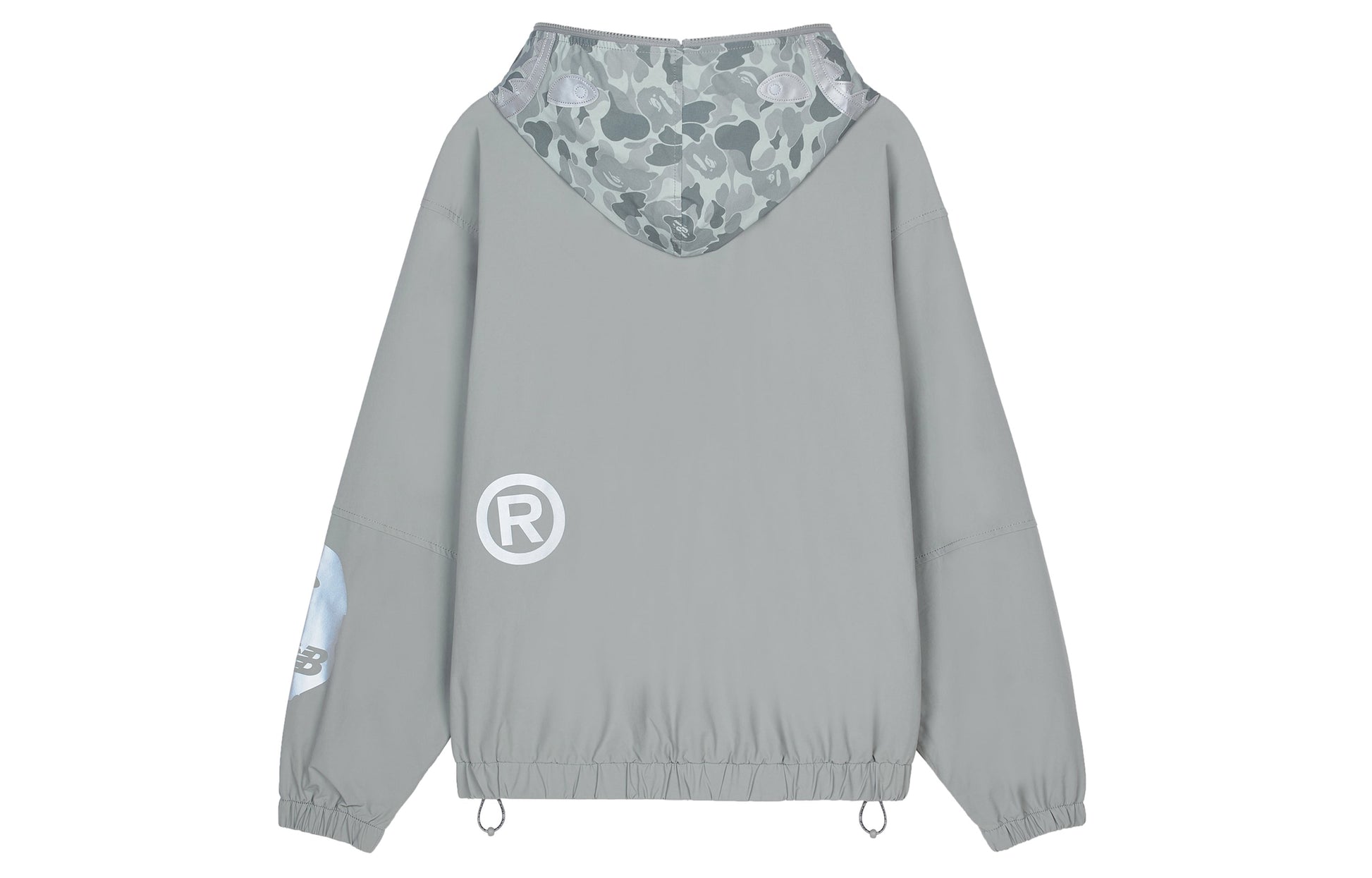 New Balance x A Bathing Ape Jacket 'Grey' BALJ7000-GYX