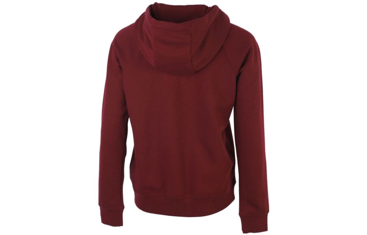 (WMNS) Nike Sportswear Logo Printing Hoodie 'Deep-Wine Red' BV4127-638