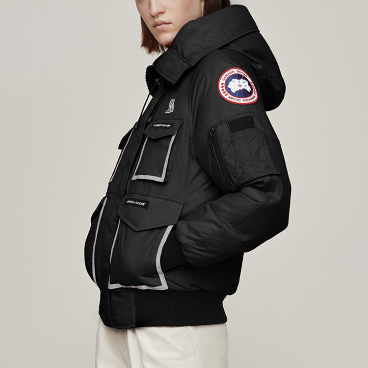 Canada Goose x OVO Chilliwack Reflective strip flyer Jackets Black 7951LOV-61