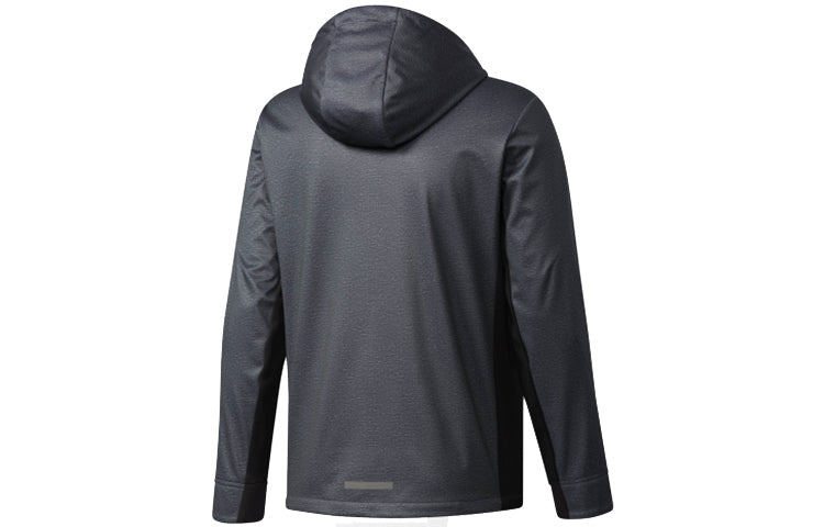adidas Casual Sports Outdoor Fleece Hooded Jacket Gray CI4182