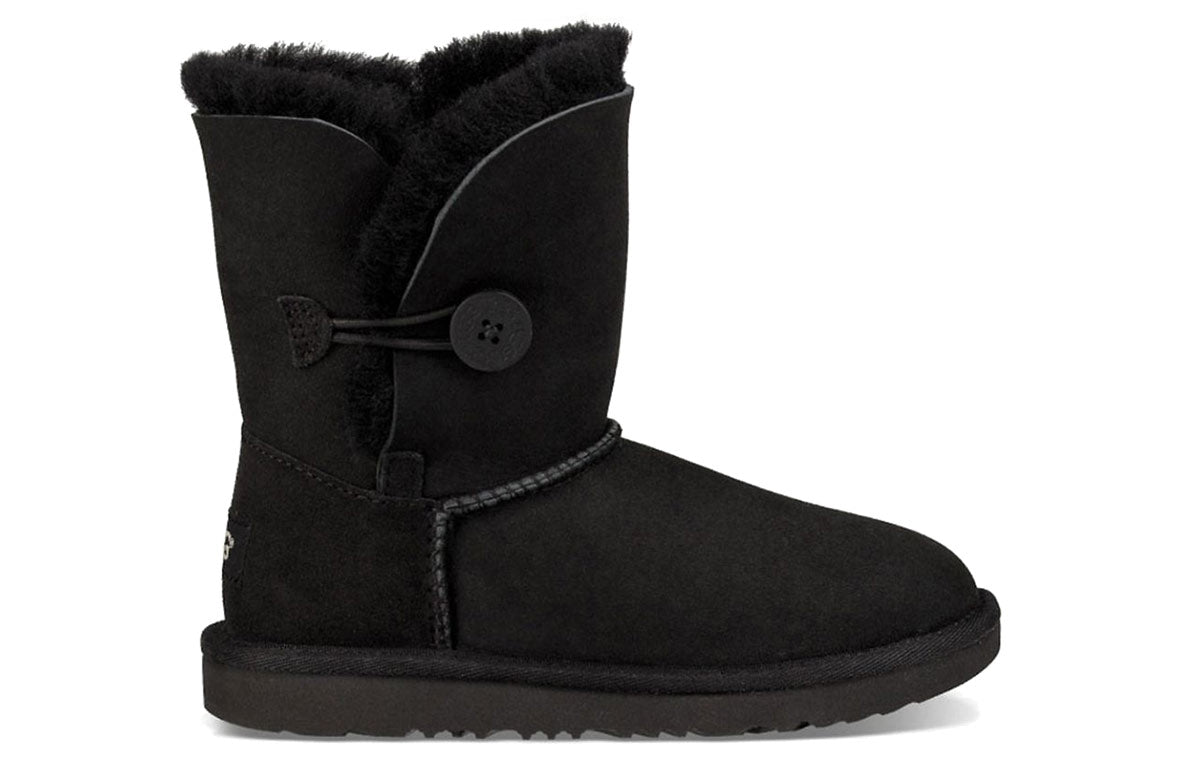 UGG Bailey Button II Big Boys Snow Boots Black 1017400K-BLK
