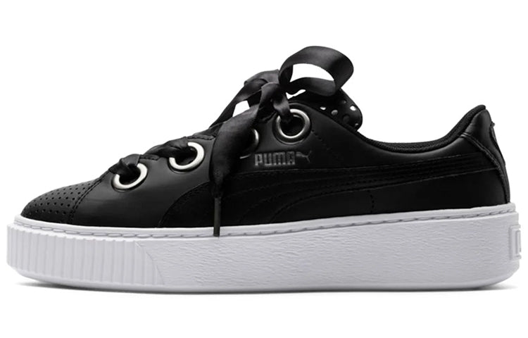 (WMNS) PUMA Platform Kiss Ath Lux Black 366704-02
