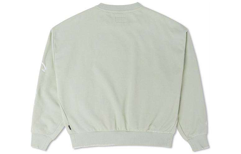 (WMNS) Converse Chain Stitch Crew Asia Sizing 'Light Green' 10025516-A02