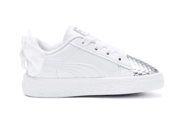 (PS) PUMA Basket Bow Coated Glam AC 'White' 368984-01