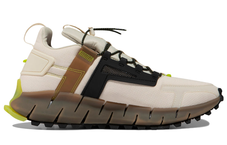 Reebok Zig Kinetica Edge Cozy Shock Absorption Low Top Shoes/Sneakers Unisex Brown GY3575