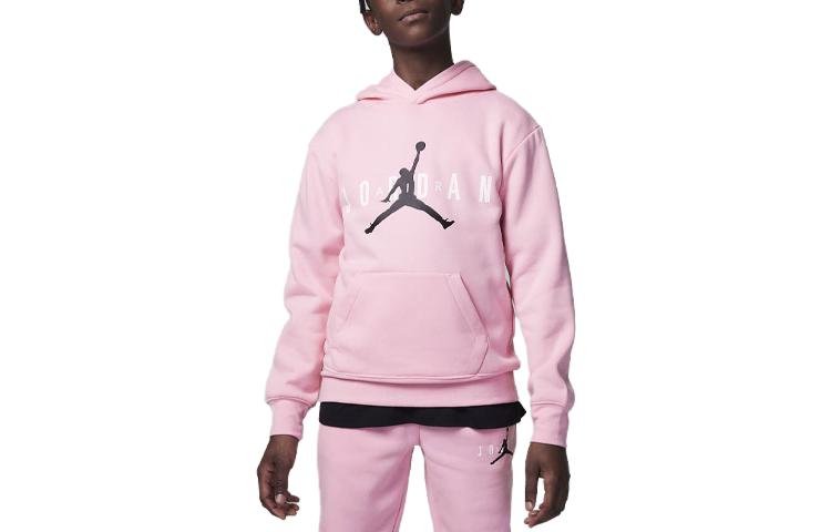 (GS) Air Jordan Pullover Hoodie 'Pink' 95B910-A0W
