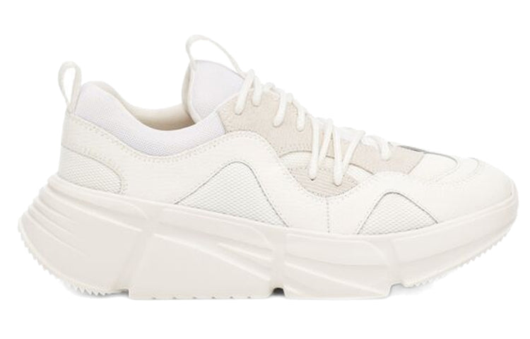 (WMNS) UGG Calle Lace 'All White' 1125391-WHT
