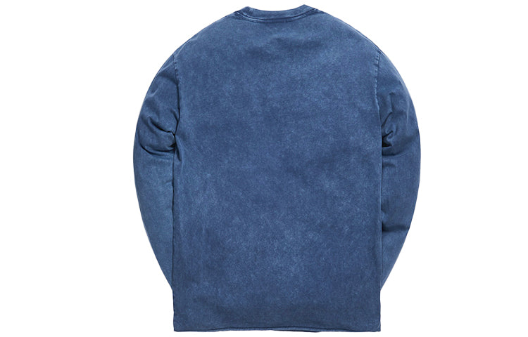 KITH Lax L/S Tee Alphabet Logo Long Sleeves Blue KH3672-309