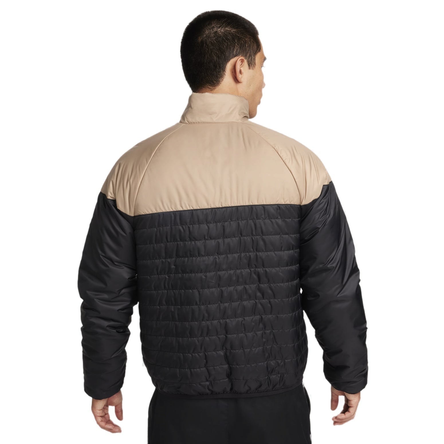Nike Sportswear Windrunner Therma-FIT Midweight Puffer Jacket 'Tan Black' FB8196-011