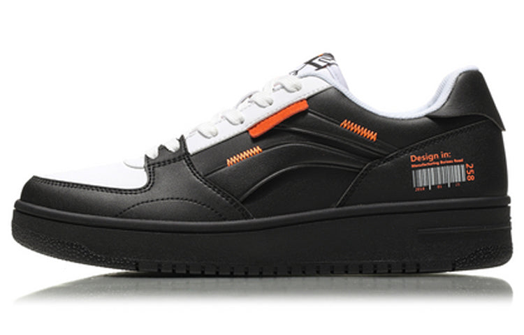 Li-Ning No.258 Classic Leisure Low 'Black White' AGCN357-2