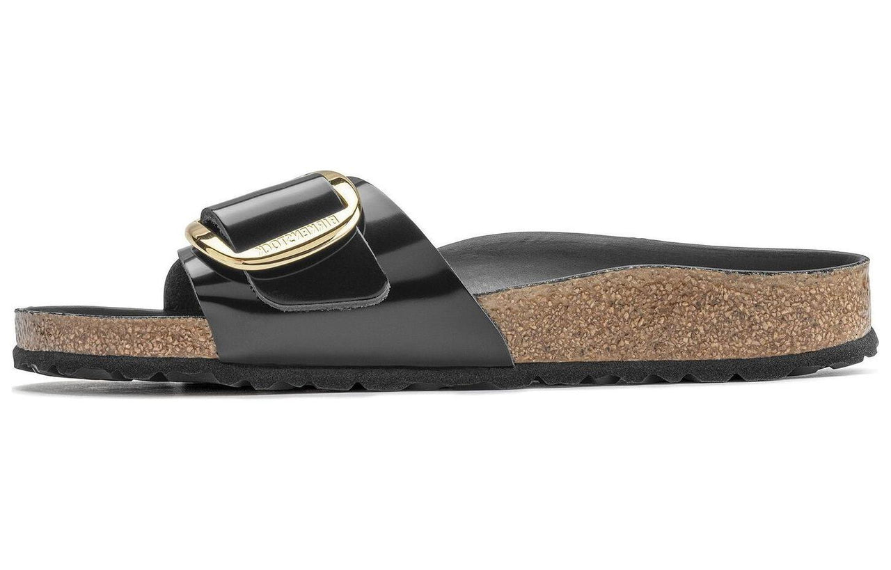 Birkenstock Madrid Big Buckle 'High Shine Black' 1022541