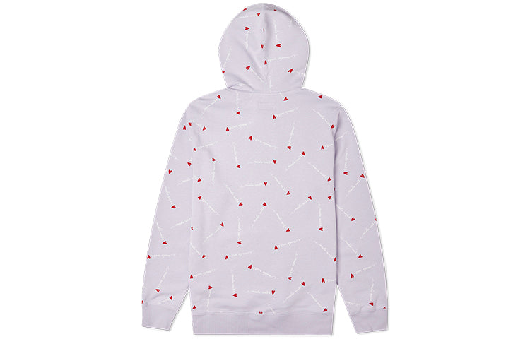 (WMNS) Converse V Day Hoodie Asia Sizing 'Purple' 10022411-A02