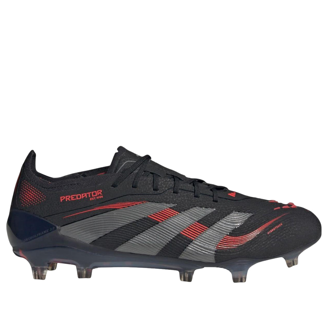 adidas Predator Elite FG 'Core Black Grey Four Lucid Red' ID3878