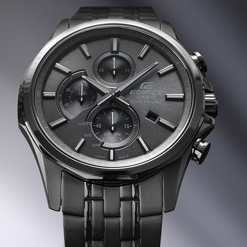 CASIO EDIFICE Series Vintage Sportses Men s Quartz Waterproof Mens Black Analog EFB-670SBG-1AVUPR