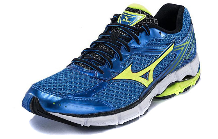 Mizuno Wave Connect 3 Low Tops Wear-resistant Blue Yellow J1GC164847