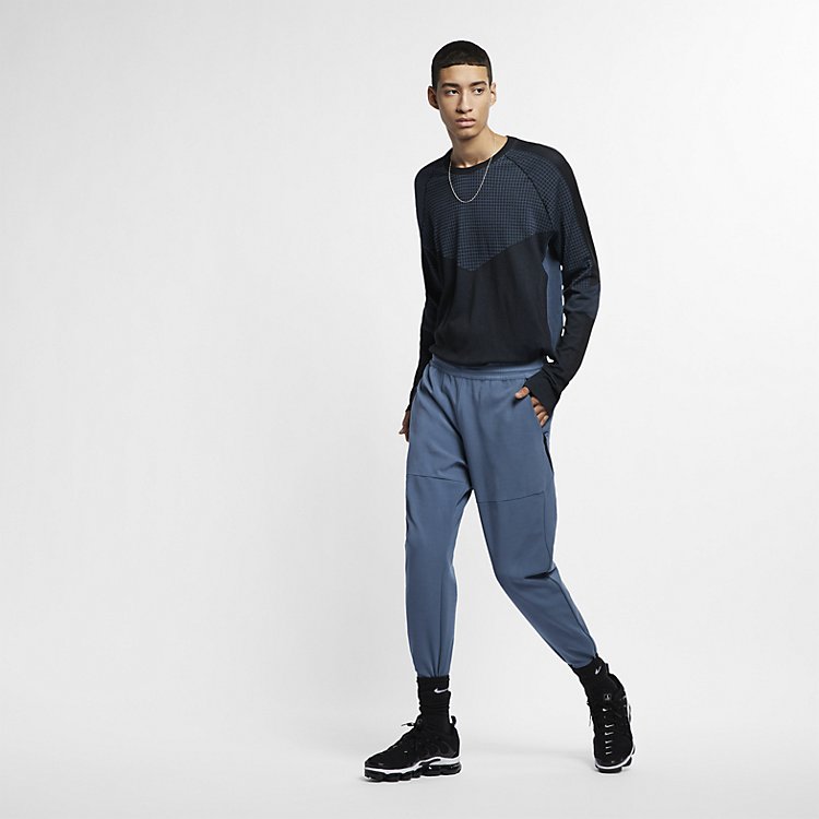 Nike Tech Pack Knit Pant 'Thunderstorm Black' AR1550-471