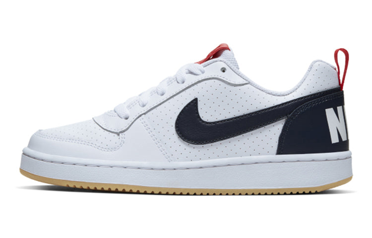 (GS) Nike Court Borough Low 'White Obsidian Gum' 839985-105