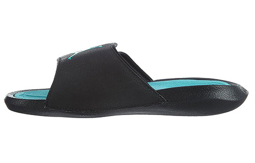 (GS) Air Jordan Hydro 6 Black/Hyper Jade Synthetic Massage Slippers 881474-022
