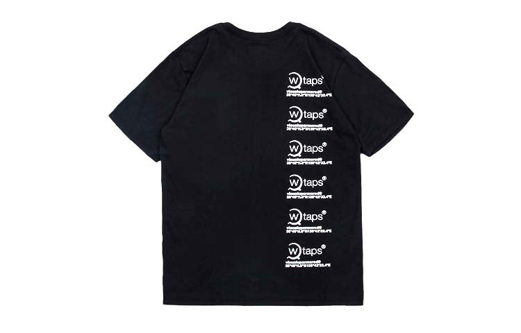 WTAPS Warfare Tee Letters Logo Short-Sleeve Men 191PCDT-ST10S