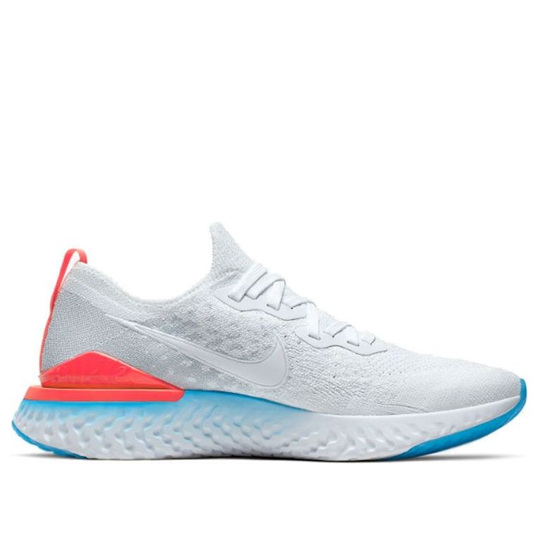 Nike Epic React Flyknit 2 'Blue Hero Bright Crimson' CJ7794-146