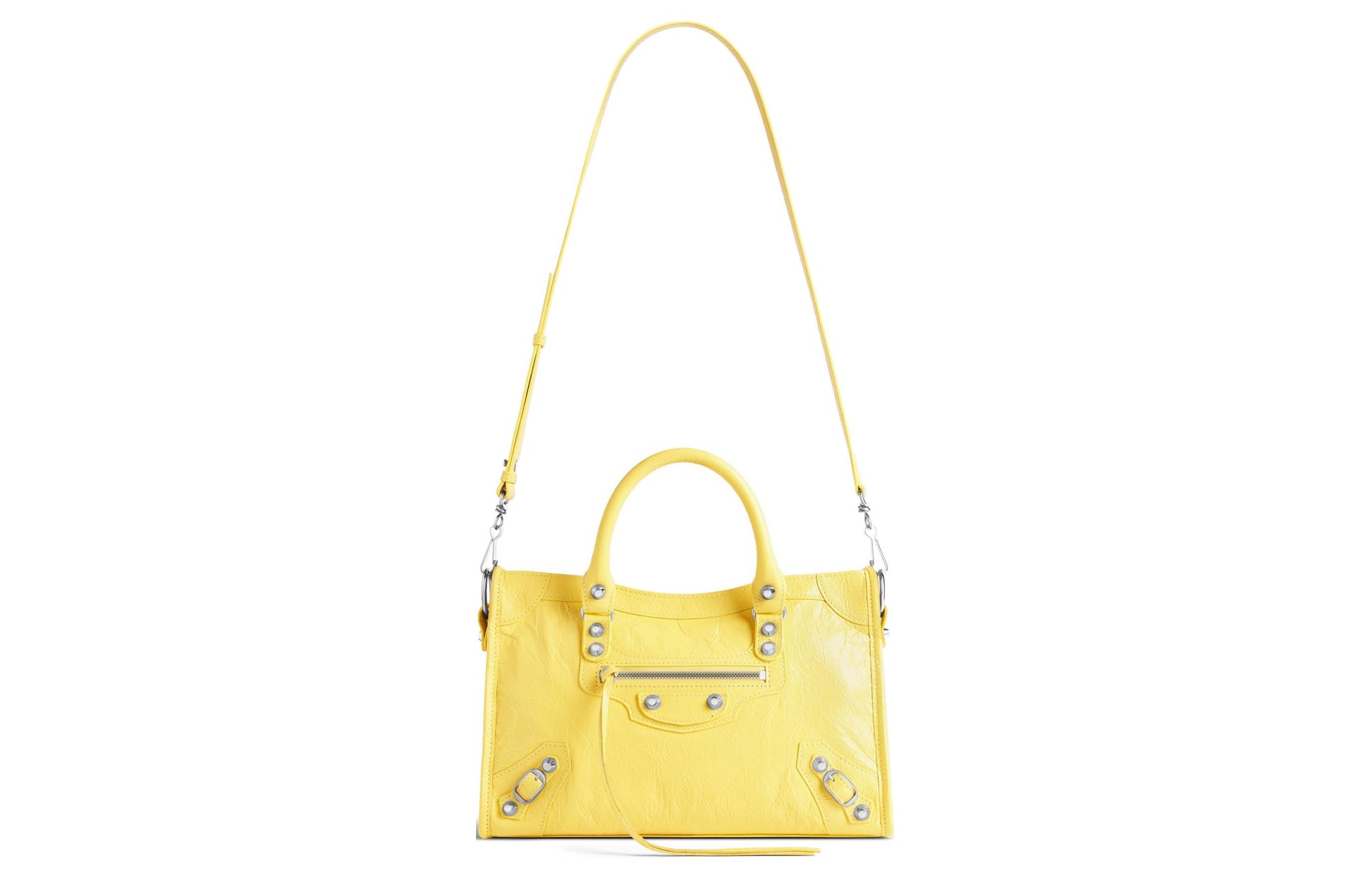(WMNS) Balenciaga Le City Small Bag 'Yellow' 7977892AA9S3504