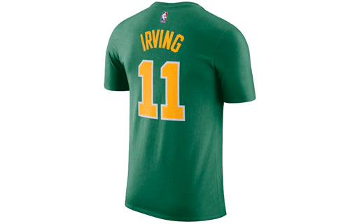Nike Celtcs Kyrie Irving Statement T-Shirt 'Green Yellow' AO0874-313