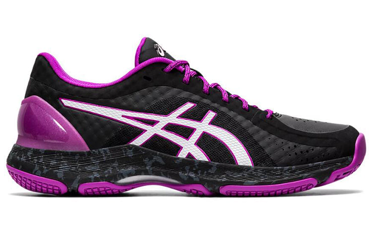 (WMNS) ASICS Netburner Super FF Running Shoes Black/Purple 1072A014-004