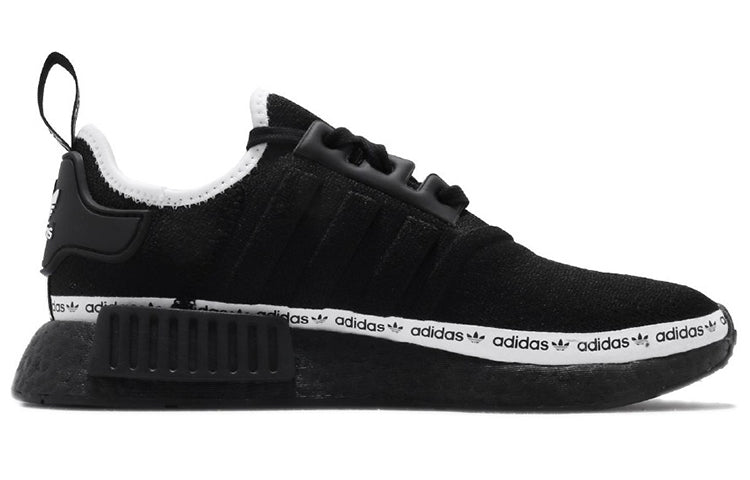 (WMNS) adidas NMD_R1 'Black Tape Logo' FV7307