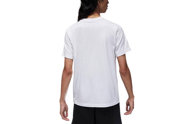 Air Jordan Minimalistic Large Casual Short Sleeve T-Shirt Men's White DQ7377-100