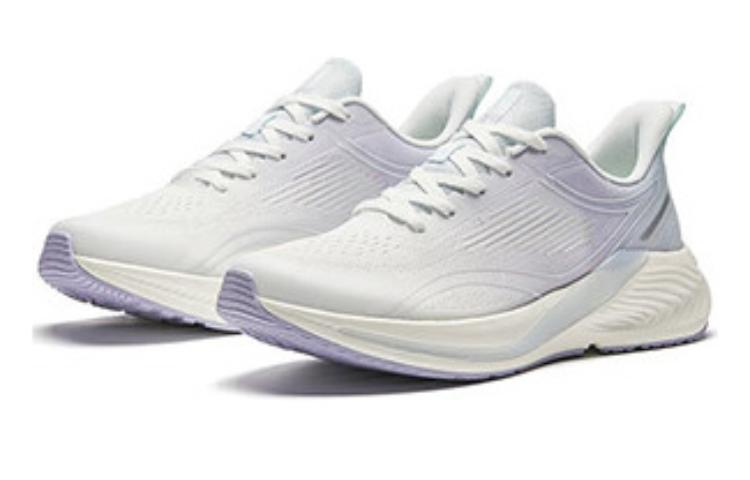 (WMNS) ANTA Running Series Sneakers 'White Purple Grey' 122425540-5