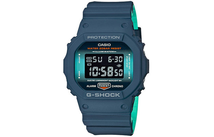 CASIO G-Shock Square 'Blue' DW-5600CC-2PR