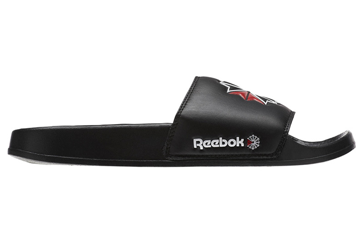 Reebok Classic Slide Cozy Non-Slip Outdoor Sports Slippers Black CN0739