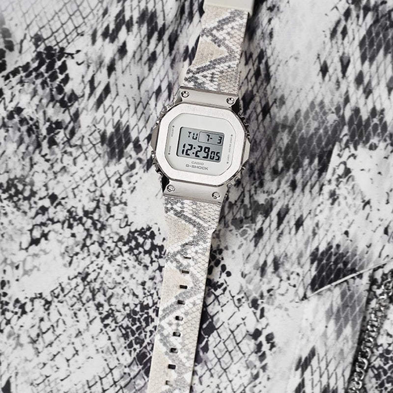 CASIO G-Shock Digital 'White' GM-S5600PT-7PFS-PERSON