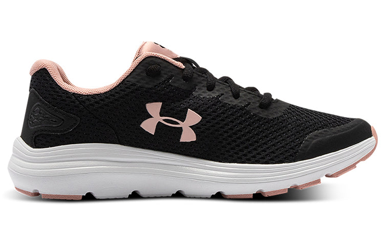 (WMNS) Under Armour Surge 2 Black/Pink 3022605-004