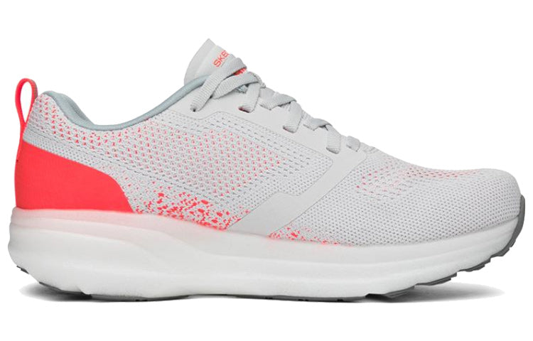 (WMNS) Skechers Go Run Ride 8 Sneakers White/Pink/Grey 15224-LGPK