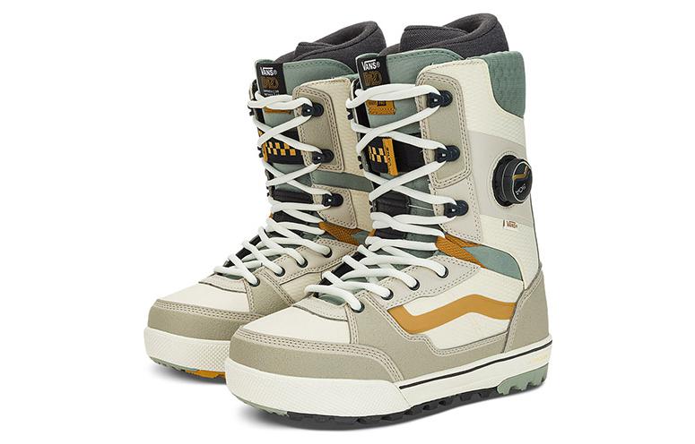 Vans Invado Pro Snowboard Boots 'Beige Green' VN0A54FNY2B