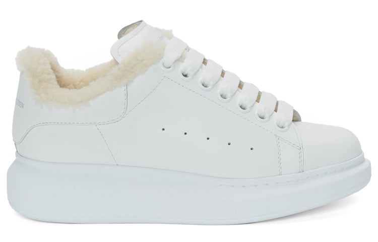 (WMNS) Alexander McQueen Oversized Sneaker 'White' 609650WIAFI9000