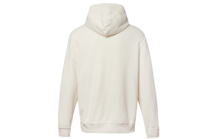 Men's Converse Zipper hooded Cardigan Jacket White 10019463-281